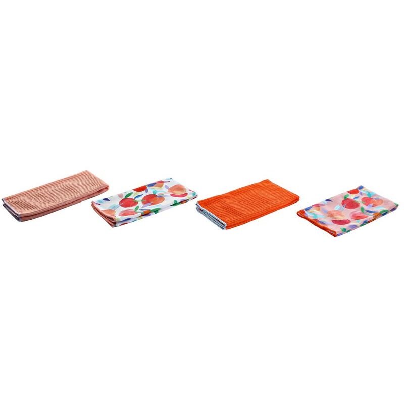 

Set de Paños DKD Home Decor Fibra Melocotón (2 pcs)