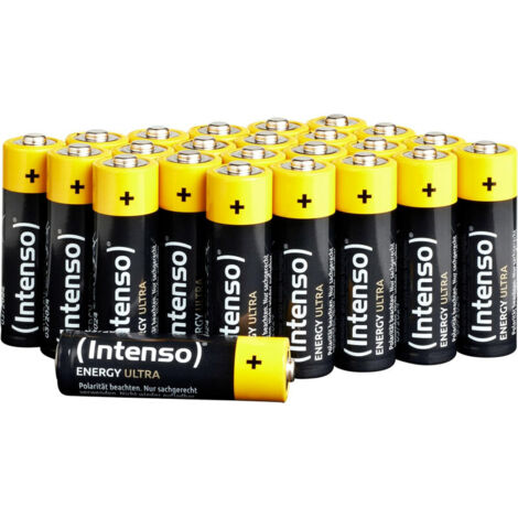 Set de piles INTENSO Mignon Energy Ultra, AA LR06, 24 pièces