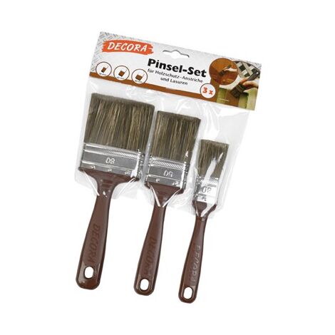 Set de pinceau 30/50/80mm Decora