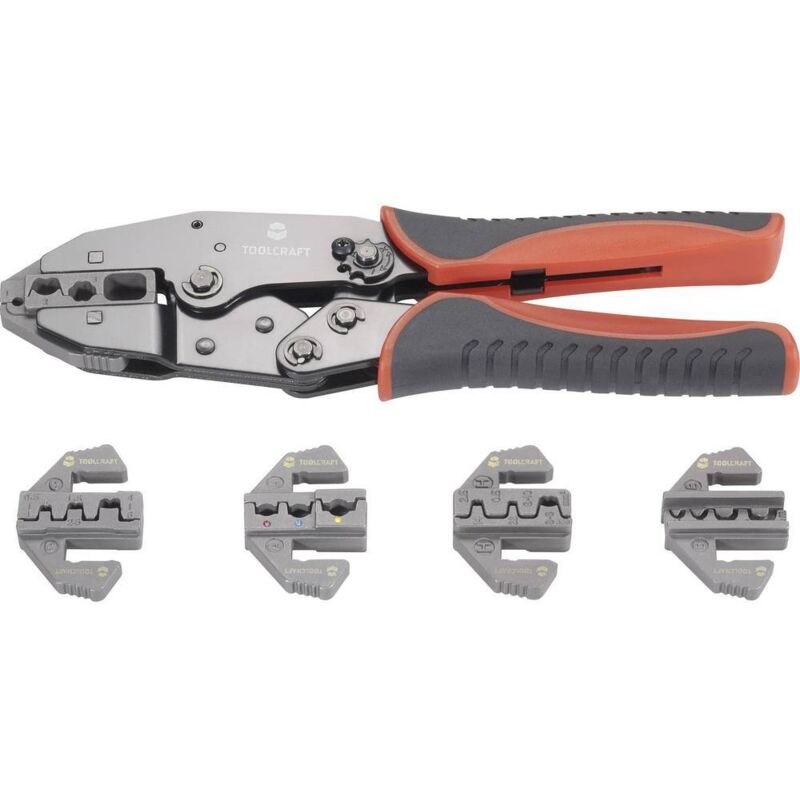 Set doutils de sertissage TOOLCRAFT PZ-506 430461 6 pi&egrave;ces