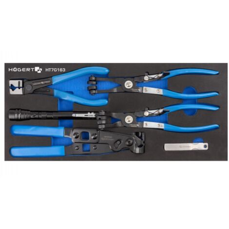 Set de pinces Hogert HT7G163 5 unités