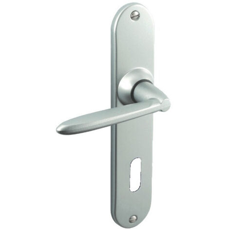 Set de poignées de porte VACHETTE Tango 691693 chromé velours entraxe 70 mm
