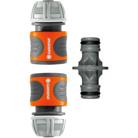 Gardena Kit raccord tuyau arros. 13mm 1/2  2x 18215 + 931