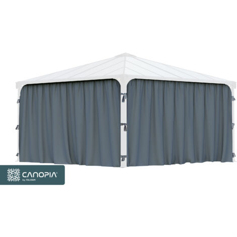 Set de rideaux pour tonnelle - Palram - 704236