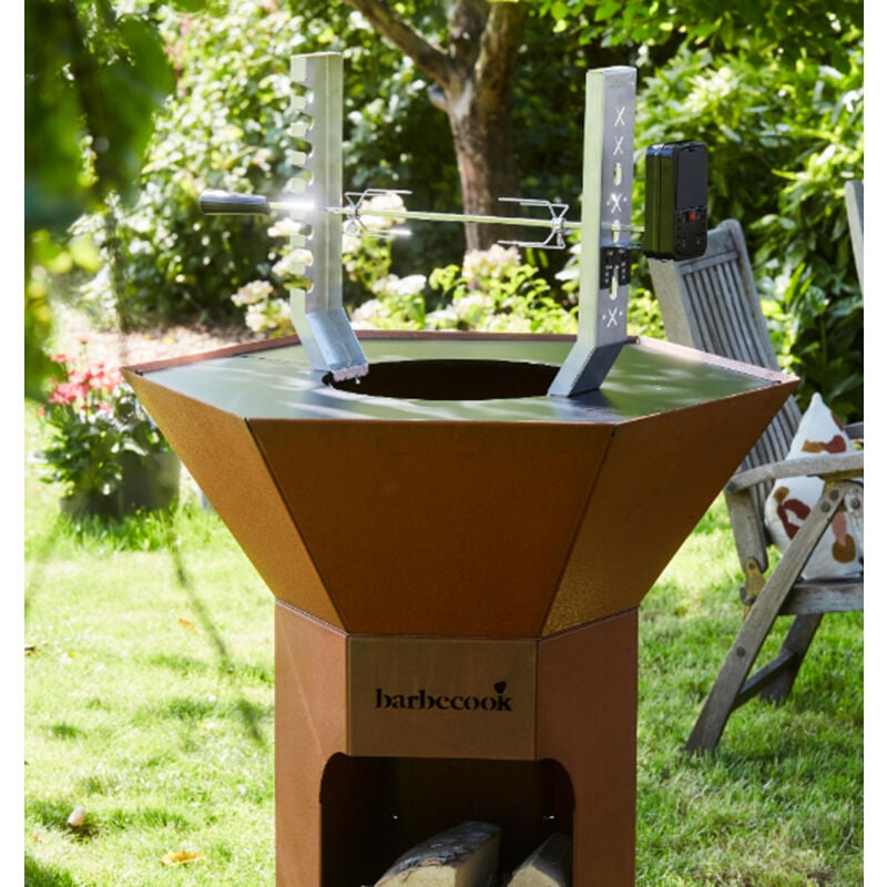 Barbecook - Set de rôtisserie pour brasero Nestor