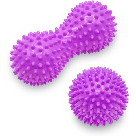 Set de rouleaux de massage (violet)