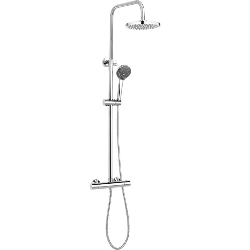 Mitigeur Thermostatique Douche Set Chrome