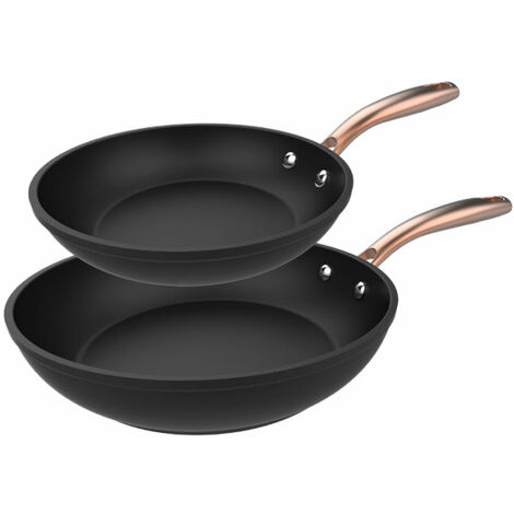 Set de sartenes 20-24 cm de aluminio forjado con revestimiento antiadherente de alta calidad  Platinum Plus Teflon™ Nonstick, 100 % libre de PFOA.