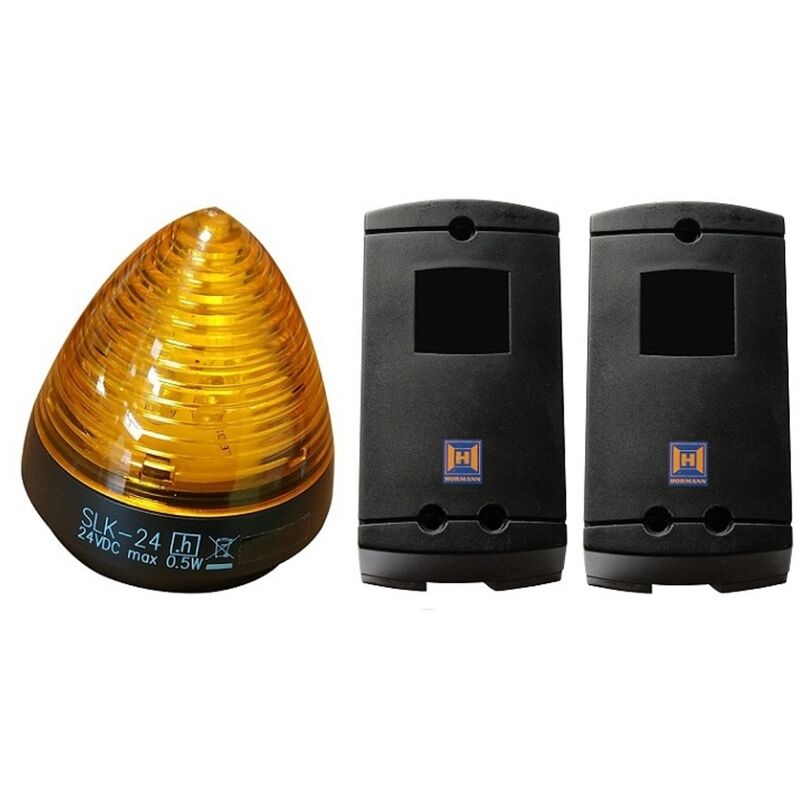 Set de signalisation sk - photocellules + clignotant pour motorisations lineamatic - hormann 437989