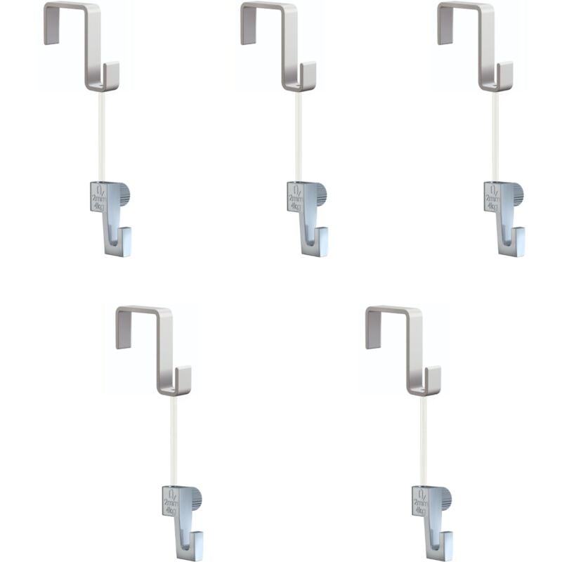 Pack de 5 kit d'accrochages tableaux Artiteq - suspension sur portes, panneaux,