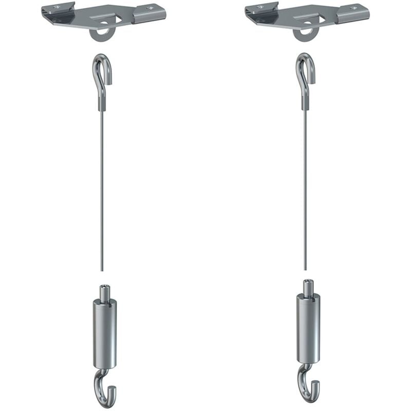 Kit suspension panneau pour faux plafond