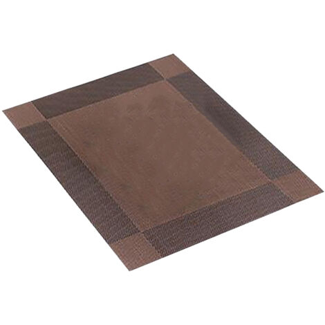 Set de table 45x30cm, antidérapant, isolant thermique, lavable, séchage rapide, adapté aux tables de cuisine.