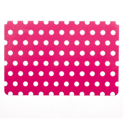 Set de Table à Pois "Eva" 43x28cm Rose