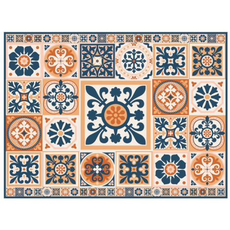 Set de Table "Carreaux de Ciment" 30x40cm Beige