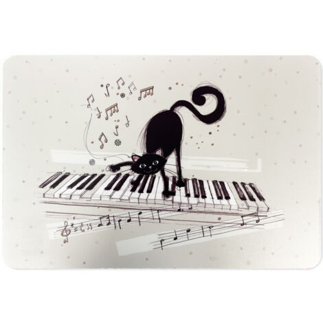 Set de table chat pianiste 43 cm