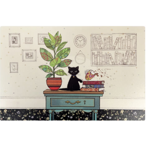 Set de table chaton sur le bureau 43 cm