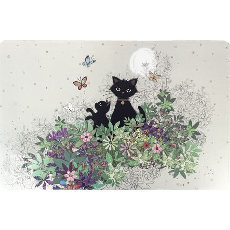 Set de table chatons dans le jardin 43 cm
