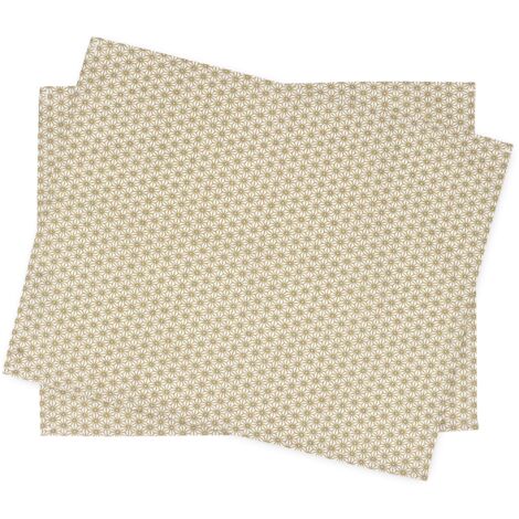 Set de table coton SAKI enduit téflon