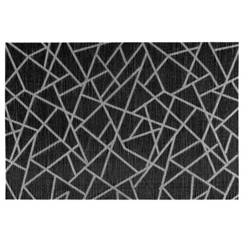 Set de Table "Craquelé" 45x30cm Noir