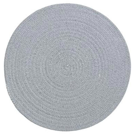 Set de Table Déco "Coton" 38cm Gris