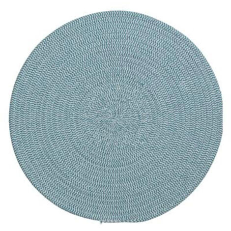 Set de Table Déco "Coton" 38cm Vert Émeraude