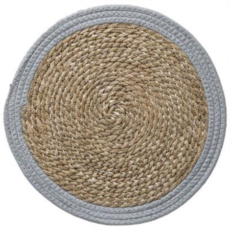 Set de Table Déco "Happy Pop" 38cm Gris
