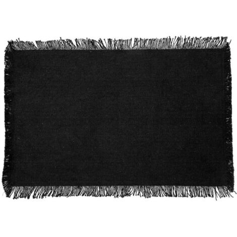 Set de Table Déco "Maha" 30x45cm Noir