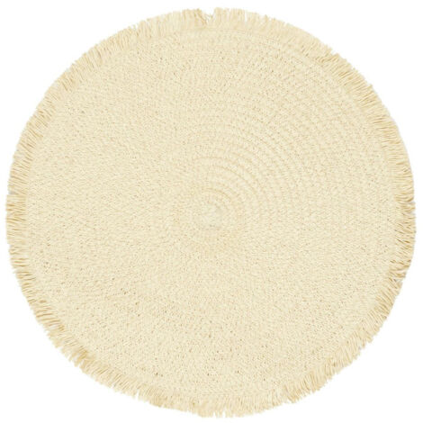 Set de Table Déco "Mirage" 38cm Beige