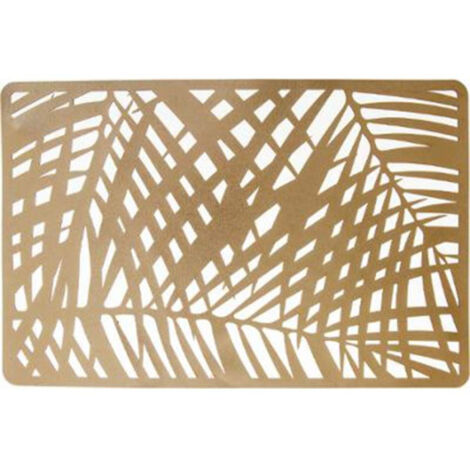 Set de Table Design "Jungle Africa" 28x43cm Or