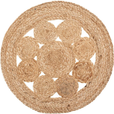 Set de Table en Jute "Ajouré" 38cm Naturel