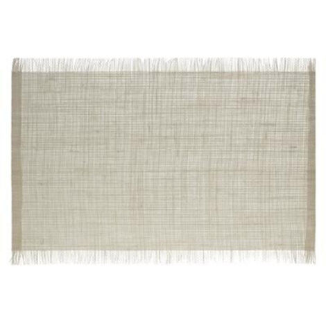 Set de Table en Jute "Frange" 30x45cm Beige