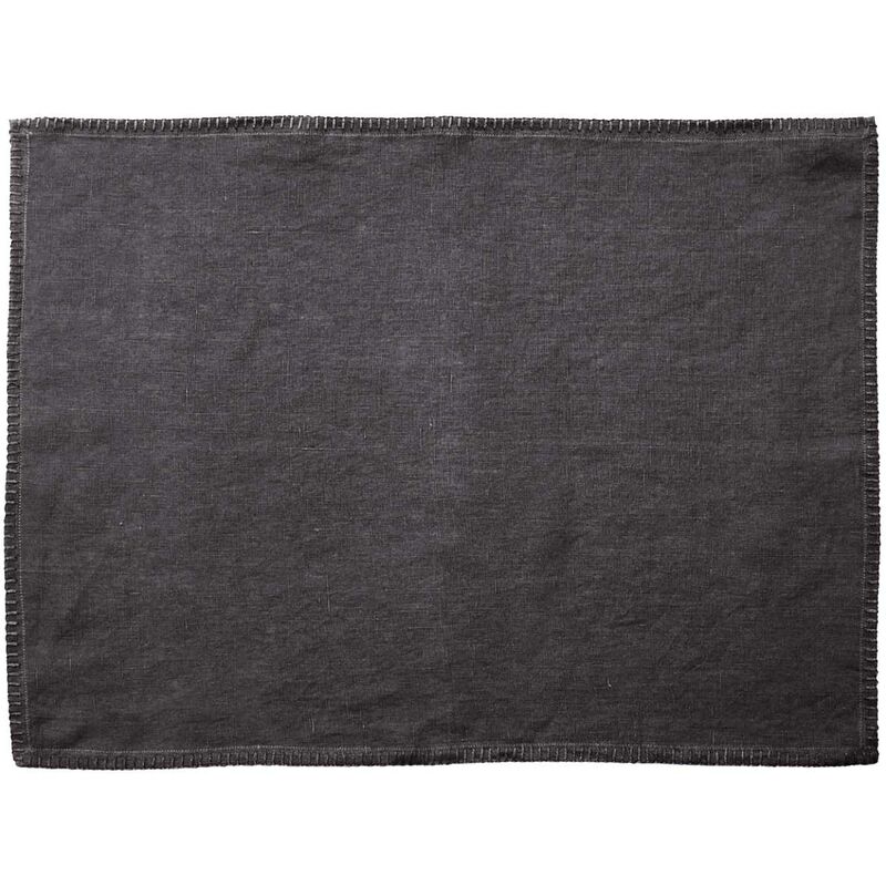 Vent Du Sud - Ensemble de 6 sets de table en lin lavé Romance