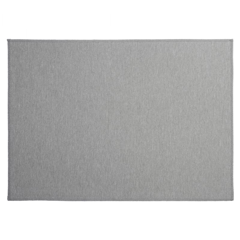 set de table en tissu asa gris clair - gris clair