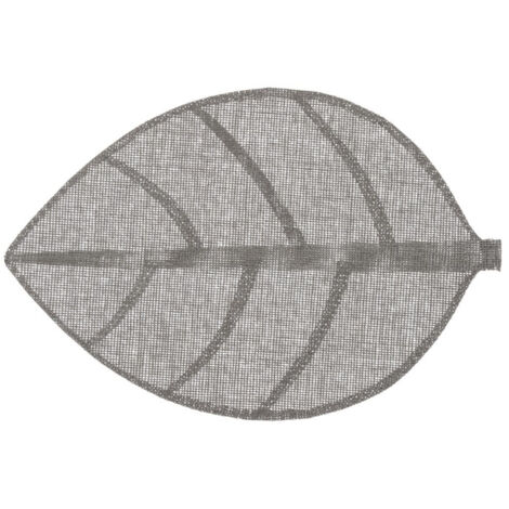 Set de Table "Feuille" 33x50cm Gris