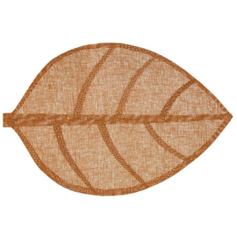 Set de Table "Feuille" 33x50cm Marron