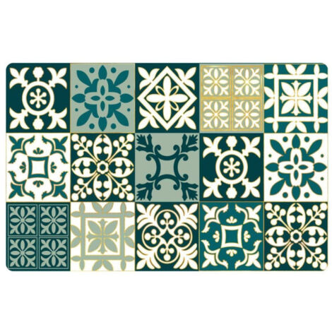Set de Table Imprimé "Calix" 28x44cm Vert