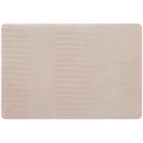 Set de Table Imprimé "Croco" 33x49cm Beige