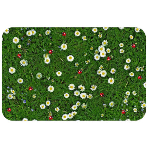 Set de Table Imprimé "Fleurette" 28x44cm Vert