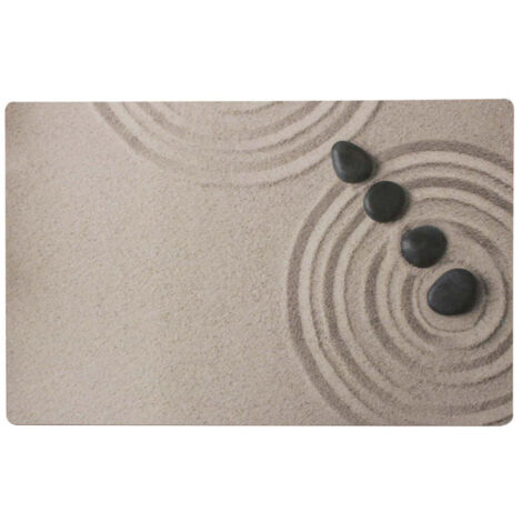 Set de Table Imprimé "Zenir" 28x44cm Taupe