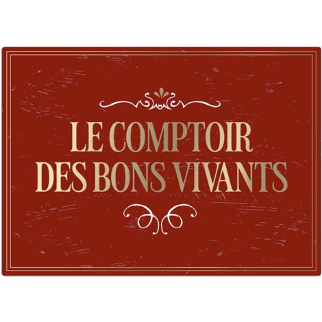 Set de table Le comptoir des Bons Vivants