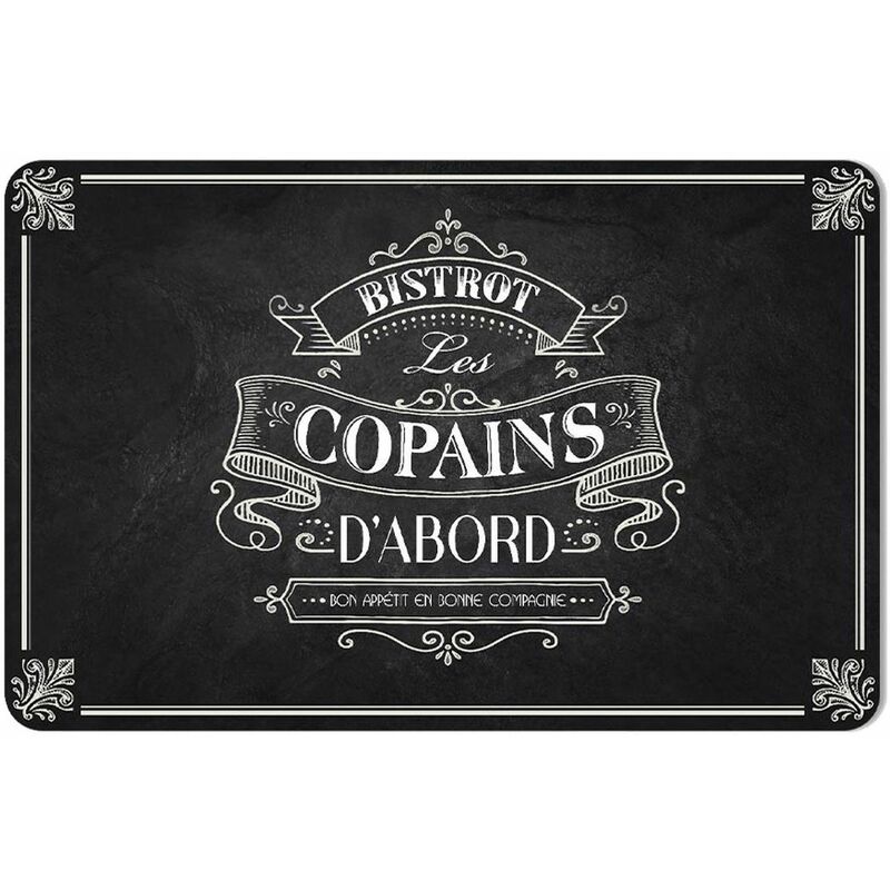 Cadoons - Set de table - LES COPAINS D'ABORD en Polypropyl&egrave;ne - 28 x 43 cm