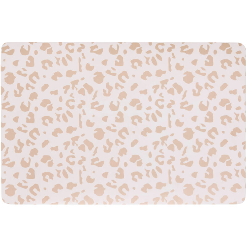 Set de table léopard antidérapant Rose 45x30 cm