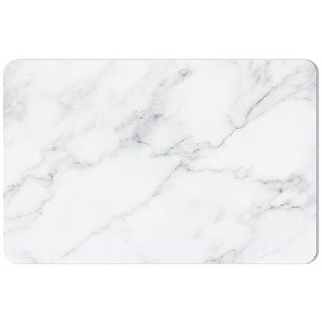 Set de table motif marbre gris