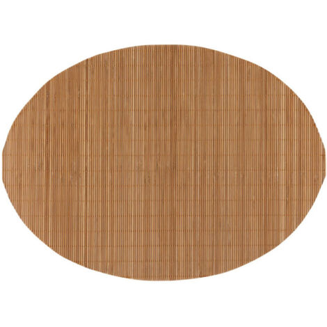 Set de Table Ovale "Bambou" 35x48cm Naturel