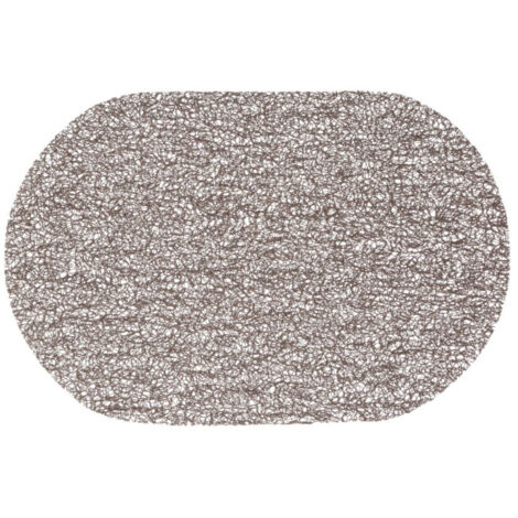 Set de Table Ovale "Spaghetti" 29x44cm Taupe