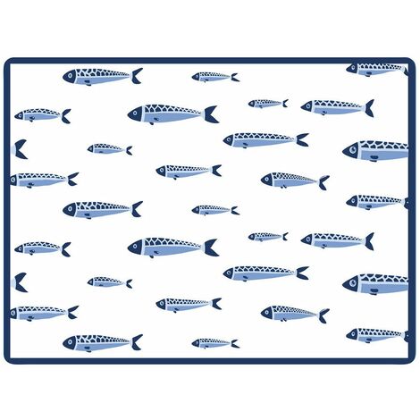 Set De Table Petits Poissons Design Ludique, Facile D'entretien - Générique
