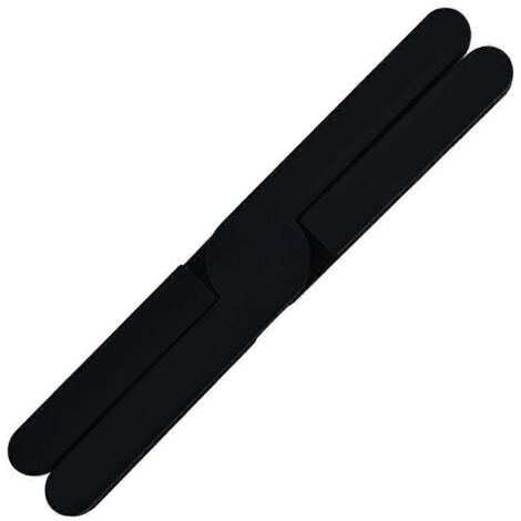 Set de table pliable - Antidérapant, Manique résistante à la chaleur, Noir