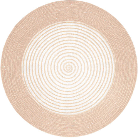 Set de table poudre rond à paillettes 38 cm