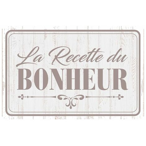 Set de table - RECETTE DU BONHEUR