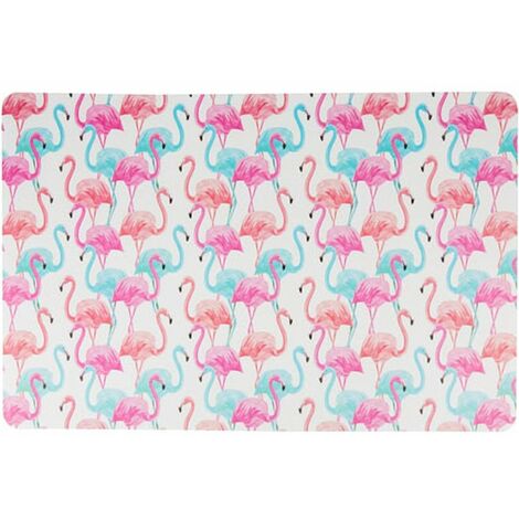 Set de table Rectangulaire Flamants Roses